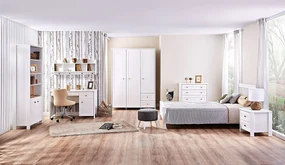Posteľ 120x200 Paxton - biela