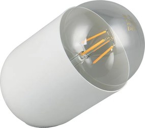 Biela stolová lampa (výška 13,5 cm) Nara – Reality