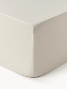 Elastická plachta na kontinentálnu posteľ z bavlneného perkálu Elsie