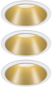 Paulmann 93406 - SADA 3xLED/6,5W IP44 Stmievateľné kúpeľňové svietidlo COLE 230V