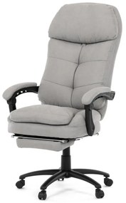 Kancelářské křeslo, synchronní mechanismus, šedá látka, KA-F1251 SIL2