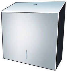 Zásobník na skladané papierové uteráky Merida Stella Maxi, lesklý nerez