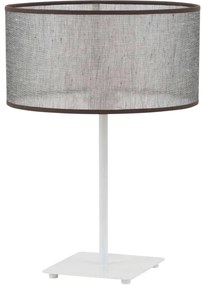Stolná lampa Indigo, 1x textilné tienidlo (výber z 8 farieb), (výber zo 4 farieb konštrukcie), n