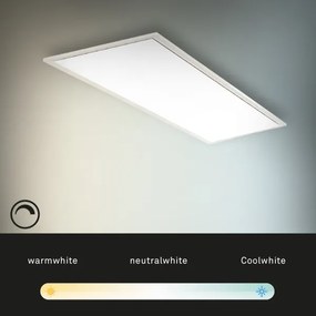 Brilo - LED Stmievateľné stropné svietidlo SLIM LED/24W/230V 100x25 cm + DO