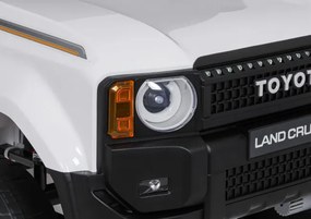 Elektrické autíčko Toyota Land Cruiser PRADO biele