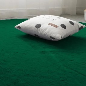 Protišmykový koberec RABBIT fľaškovo zelený kruh