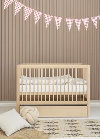 Pinio Detská postieľka Pure 120 x 60 cm - prírodná