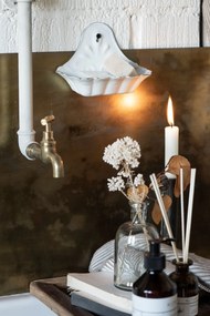 Ib Laursen Smaltovaná nástenná mydelnička