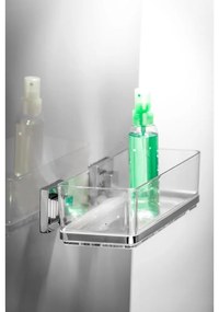 Držiak bez nutnosti vŕtania Wenko Vacuum-Loc Shelf, až 33g