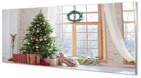 Obraz na akrylátovom skle Vianočné darčeky 120x60 cm