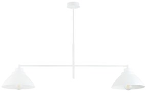 MAVERICK 2 | dizajnová závesná lampa Farba: Biela