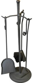 Stojan ku krbu Z-19A čierny