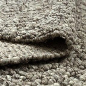 Dywany Łuszczów, Kusový koberec Tahar 99005 antra, 90x150, šedá, obývacia izba