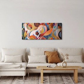 Obraz - Hudobný abstrakt (120x50 cm)