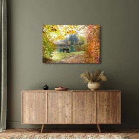 Obraz rybníka (90x60 cm)