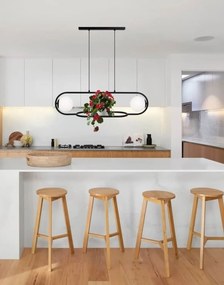 Závesná lampa s kvetináčom Finestra K-4961