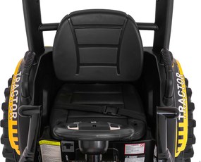 Ramiz MEGA Traktor D68 s prívesom žltý