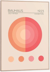 Nástenná dekorácia v ráme Bauhaus
