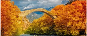 Obraz - Konitsa most (120x50 cm)