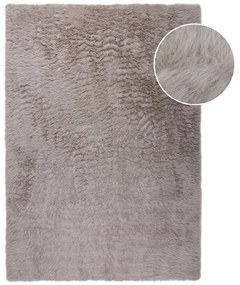 Hnedá syntetická kožušina 80x150 cm Alpine Faux Fur – Flair Rugs