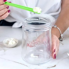 Kefirko Kefir fermenter nádoba na výrobu kefíru ružová 0,9 l