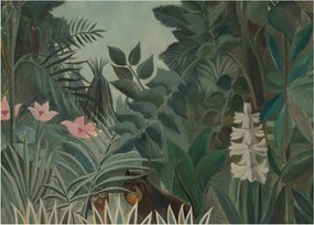 Obraz - Henri Rousseau, The Equatorial Jungle, reprodukcia (70x50 cm)