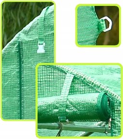 Záhradný fóliovník  2x3 m  ZELENÝ + darček