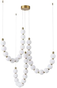 LED Luster na lanku LED/35W/230V 3000K