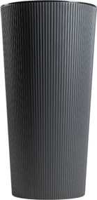 Plastový květináč URBANIKA ECO 57,1x29,5 cm antracitový