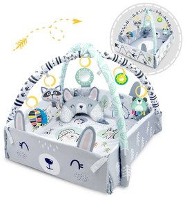 Interaktívna vzdelávacia podložka 110 x 100 cm Ricokids Králik