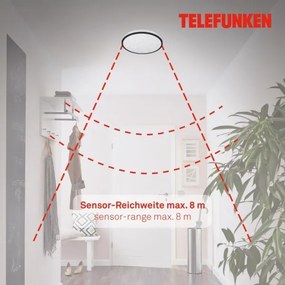 Telefunken 318305TF - LED Kúpeľňové stropné svietidlo LED/16W/230V pr. 28 cm