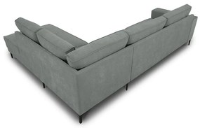 Tmavosivá rohová pohovka (pravý roh) Copenhagen – Scandic