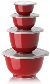 Červené misy v súprave 4 ks ø 23 cm Margrethe – Rosti