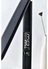 Immax 08965L-LED Stmievateľná lampa s bezdr. nabíjaním KINGFISHER 8,5W/230V čierna