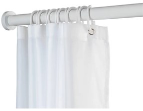 Biela teleskopická tyč do kúpeľne Wenko Luz, dĺžka 70-115 cm