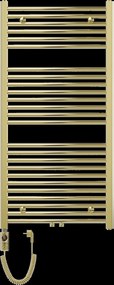 Mexen Ares, elektrické vykurovacie teleso 1200x600 mm + vykurovacia tyč 600 W, zlatá lesklá, W102-1200-600-2600-50