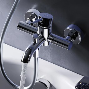 Vaňová a sprchová batéria AM.PM Spike FPA10000 jednopáková, chróm