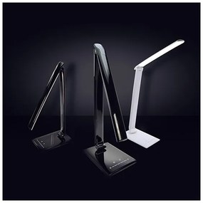 Brilagi - LED Stmievateľná stolná lampa USB konektor LED/12W/230V čierna
