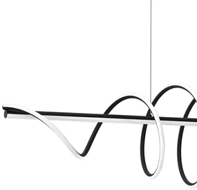 Závesné LED svietidlo Twist, 1x LED 90w, 4000k, b