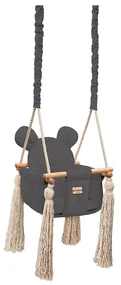 Interiérová hojdačka VelvetSwing Dark Gray
