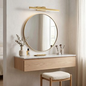 Toolight Toolight, LED nástenné svietidlo, 58cm, 11W, 4000K, 1000lm, SWE008-1W, zlatá matná, OSW-20107