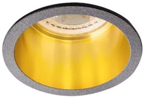 KANLUX Stropné bodové vstavané osvetlenie KALO D, 68mm, okrúhle, čiernozlaté