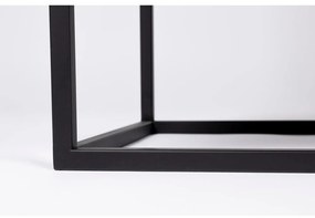 Čierna ratanová vysoká komoda 80x100 cm Guuji - White Label