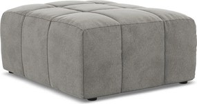 Sivá zamatová podnožka Aloha – Makamii