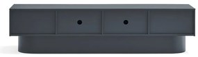 Antracitový TV stolík 200x50 cm Totem – Teulat