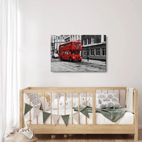 Obraz -Londýn s autobusom (90x60 cm)
