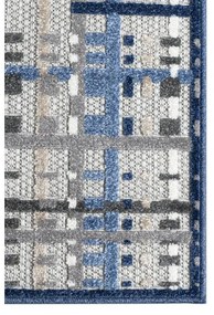 Kusový koberec Beny sivomodrý 140x200cm