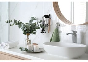 Samodržiaci kovový držiak na fén Bestlock Bath – Compactor