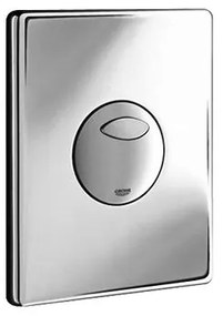 GROHE 38862000 - splachovacie tlačidlo SKATE 156 × 197 mm lesklý chróm