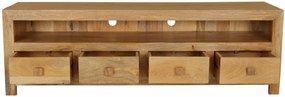 furniture-nabytek.cz - TV stolík masív z dreva mango 160x50x45